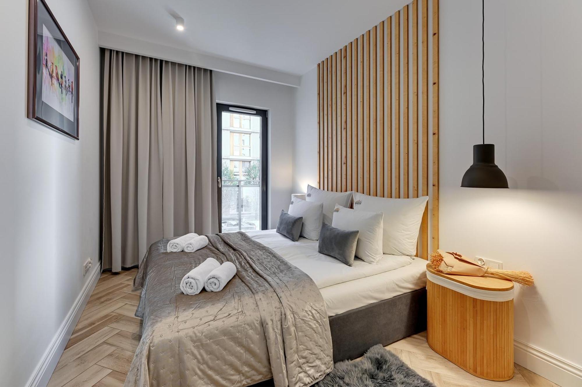 Aura III Apartments & Free Parking By Downtown Apartments Gdansk Oda fotoğraf