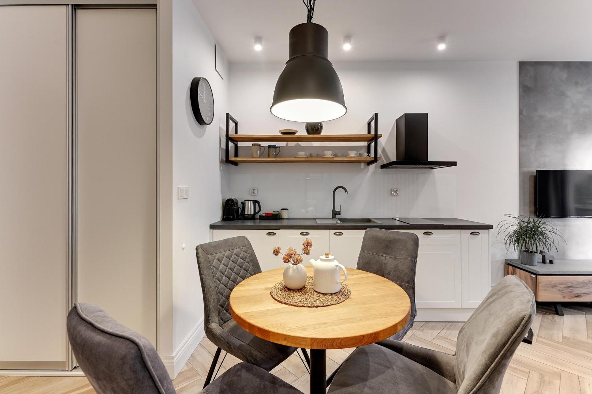 Aura III Apartments & Free Parking By Downtown Apartments Gdansk Oda fotoğraf