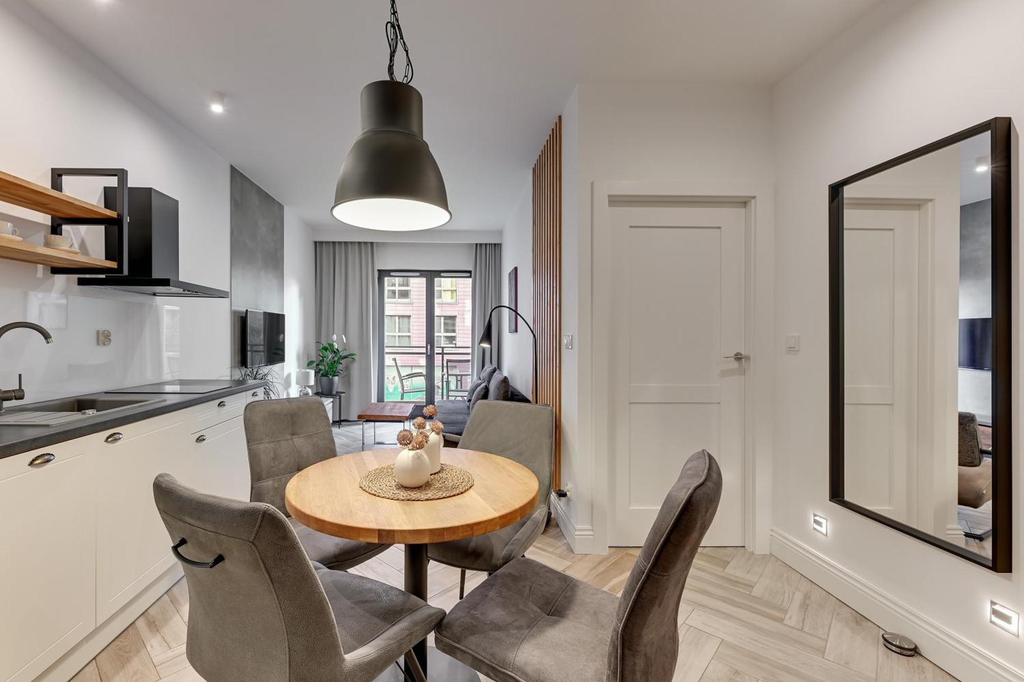 Aura III Apartments & Free Parking By Downtown Apartments Gdansk Oda fotoğraf