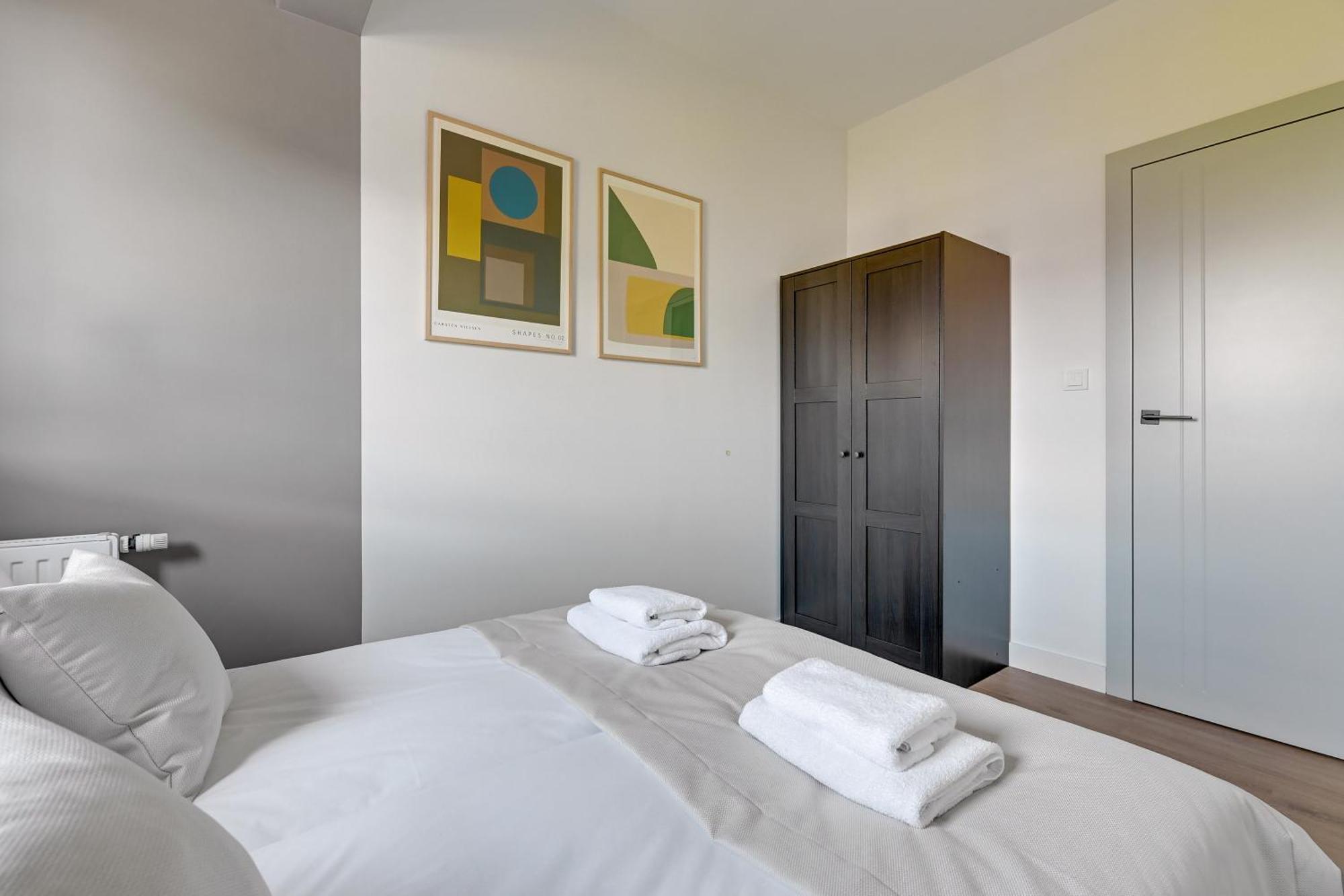Aura III Apartments & Free Parking By Downtown Apartments Gdansk Oda fotoğraf