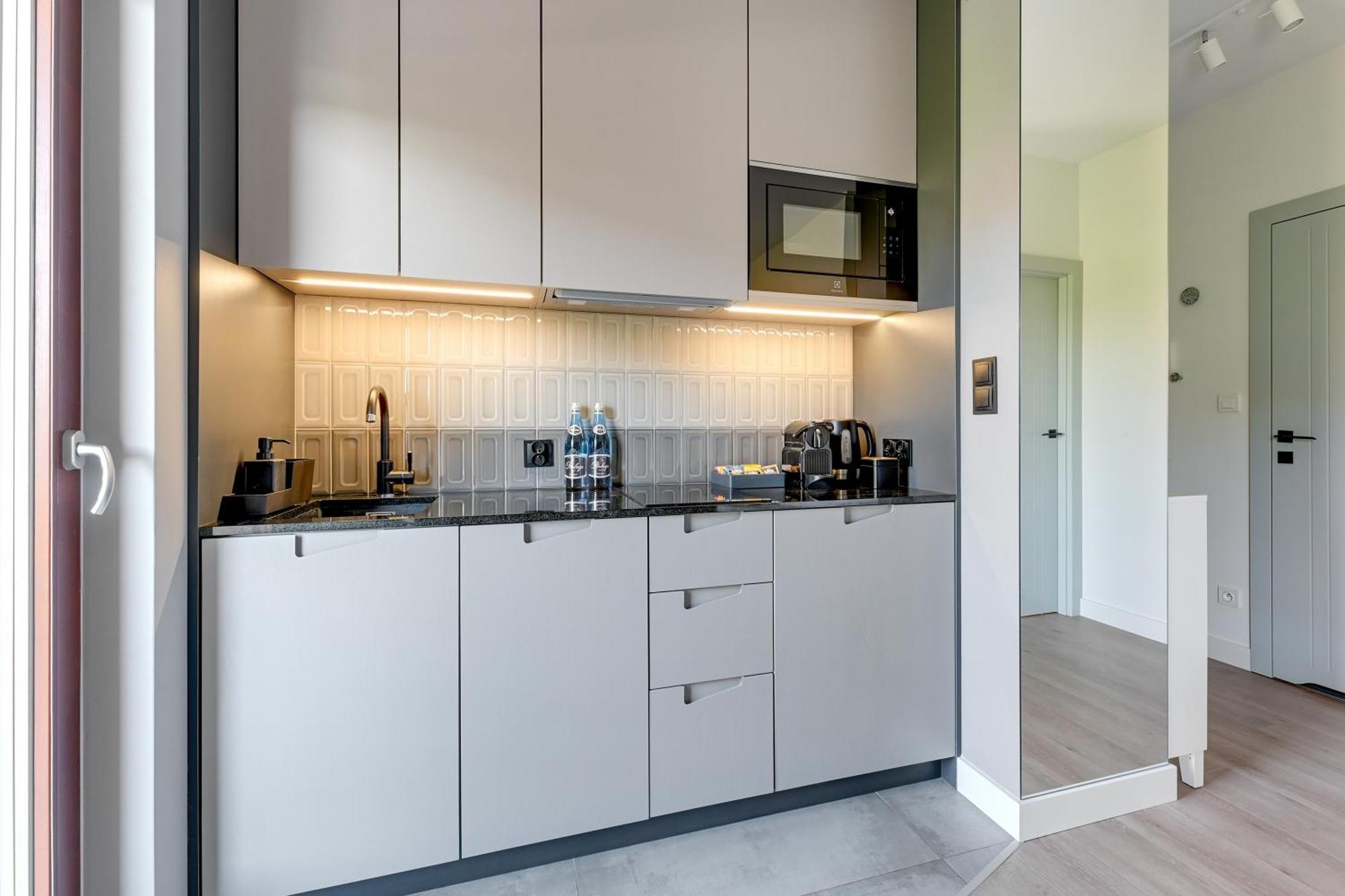 Aura III Apartments & Free Parking By Downtown Apartments Gdansk Oda fotoğraf
